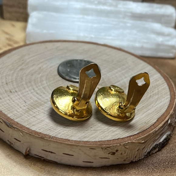 VTG| ENNY Italy Clip On Earrings ✨ - Picture 7 of 12